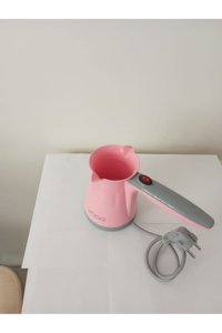 Horeca Voog Lps-01-05 1000 W 4 Fincan Kapasiteli Plastik Elektrikli Cezve Pembe