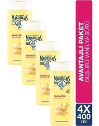 Le Petit Marseillais Vanilya Sütü Nemlendirici Duş Jeli 4x400 ml