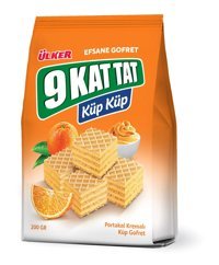 Ülker 9 Kat Tat Portakallı Gofret 200 gr