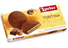 Loacker Tortina Fındıklı Sütlü Çikolata 189 gr