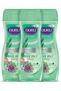 Duru Fresh Sensations Kaktüs Çiçeği Duş Jeli 3x450 ml