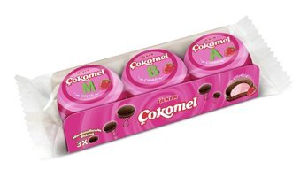 Ülker Çokomel Marshmallowlu Çilekli Bisküvi 36 gr