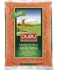 Duru Kırmızı Mercimek 12x1 kg