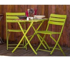 Ustoll Furniture Rainbow Ahşap İkili Bahçe Koltuğu Pembe