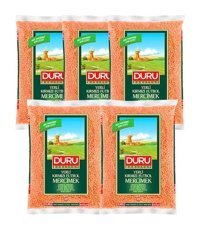 Duru Kırmızı Mercimek 5x1 kg