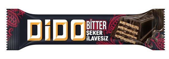 Ülker Dido Bitter Çikolatalı Gofret 24x34.5 gr
