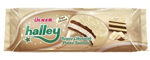 Ülker Halley Beyaz Çikolatalı Bisküvi 210 gr