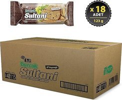Eti Burçak Üzümlü Bisküvi 18x123 gr