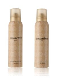 Huncalife Memories Gold Sprey Kadın Deodorant 2x150 ml