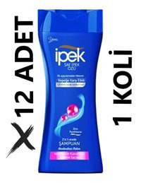 İpek 2&1 Normal ve Kurumaya Eğilimli Saçlar İçin Kepek Karşıtı Şampuan 12x480 ml