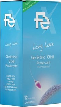 Fe Long Love Geciktiricili Prezervatif 12'li