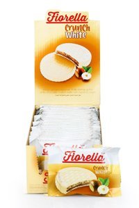 Fiorella Crunch Beyaz Çikolatalı Gofret 24x20 gr