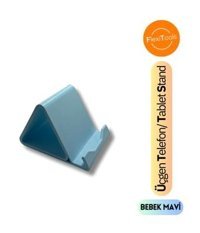 FlexiTools Üçgen Bebek Masa Tablet Standı Mavi