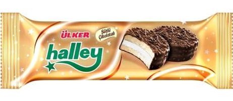 Ülker Halley Çikolatalı Bisküvi 72x66 gr