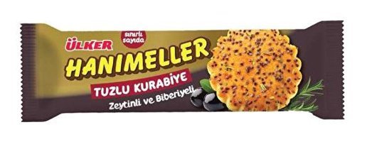 Ülker Hanımeller Biberiyeli Zeytinli Bisküvi 81 gr