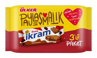 Ülker İkram Çikolatalı Bisküvi 12x252 gr