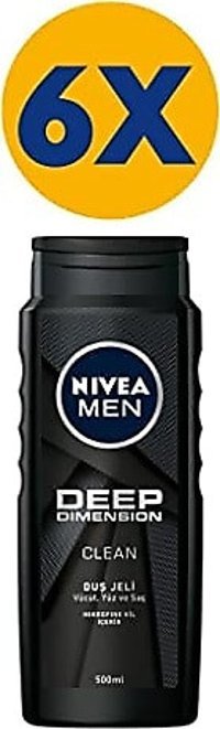 Nivea Mikrofine Kil Duş Jeli 6x500 ml