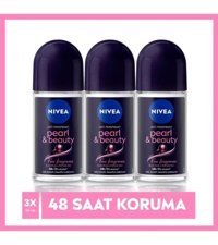 Nivea Pearl&beauty Fine Fragrance Roll-On Kadın Deodorant 3x50 ml