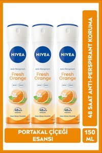 Nivea Sprey Kadın Deodorant 3x150 ml
