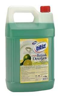 Titiz Limon Kokulu El Bulaşık Deterjanı 4 lt