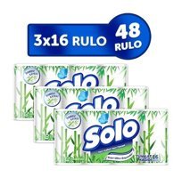Solo Bambu Katkılı 2 Katlı 3x16'lı Rulo Tuvalet Kağıdı