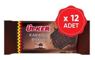 Ülker Kakaolu Bisküvi 12x125 gr