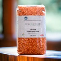 Soul Kitchen Organik Kırmızı Mercimek 750 gr