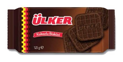 Ülker Kakaolu Kakaolu Bisküvi 125 gr