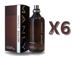 Manly Savor EDC Erkek Parfüm 6x125 ml
