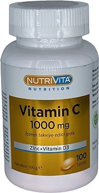 Nutrivita Nutrition Lodine Aromasız Unisex Vitamin 120 Tablet