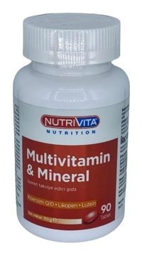 Nutrivita Nutrition Multivitamin Yetişkin Multivitamin 90 Adet