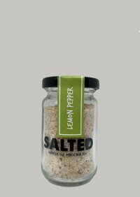 Salted Goods Lemon Pepper İyotlu Toz Deniz Tuzu Kavanoz 70 gr