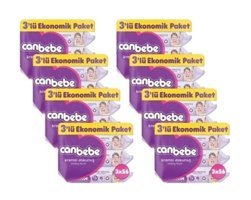 Canbebe Kremsi Dokunuş 56 Yaprak 24'lü Paket Islak Mendil