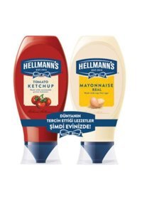 Hellmann's Acısız Ketçap 2x480 gr + Mayonez 2x395 gr