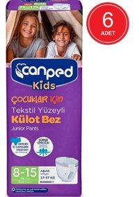 Canped Kids Külot Bebek Bezi 6x8 Adet
