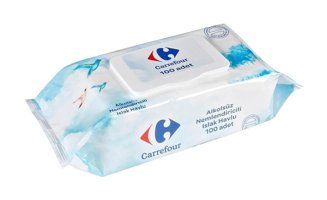 Carrefour 100 Yaprak Islak Mendil