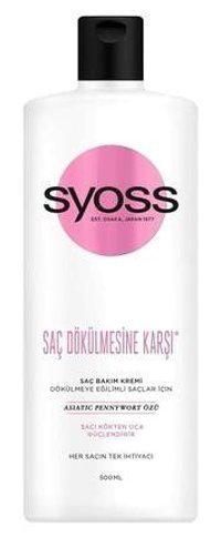 Syoss Dökülme Karşıtı Asıatıc Pennywort Saç Kremi 500 ml