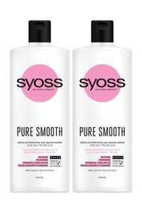 Syoss Pure Smooth Nemlendirici Saç Kremi 2 x 500 ml