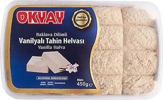Okyay Baklava Dilimli Vanilyalı Helva 450 gr