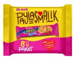 Ülker Rondo Çilekli Kremalı Bisküvi 8x61 gr