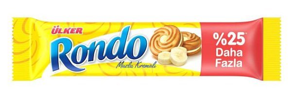 Ülker Rondo Muz Kremalı Bisküvi 24x68 gr