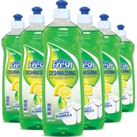Ultra Fresh Limon Kokulu El Bulaşık Deterjanı 6x500 ml