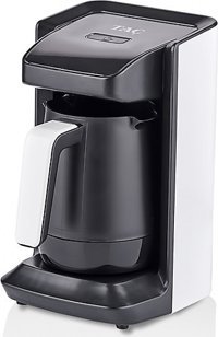 Taç Harman 1 Hazneli 5 Fincan 600 W Beyaz Türk Kahvesi Makinesi