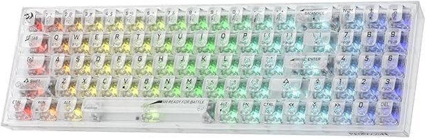 Redragon K628 PRO SE Q RGB Kablosuz Beyaz Mekanik Klavye