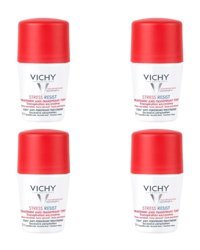 Vichy Stress Resist Roll-On Kadın Deodorant 4x50 ml