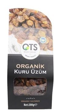Ots Organik Çekirdeksiz Üzüm 200 gr