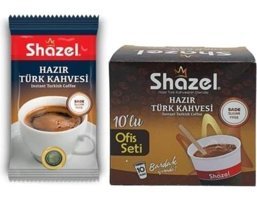 Shazel Sütlü Sade Türk Kahvesi 3x10x7 gr