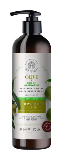 Sheida Zeytinyağlı Nemlendirici Duş Jeli 500 ml