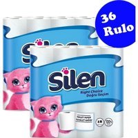 Silen 2 Katlı 2x18'li Rulo Tuvalet Kağıdı