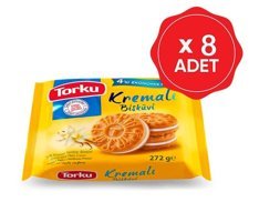 Torku Kremalı Bisküvi 8x304 gr